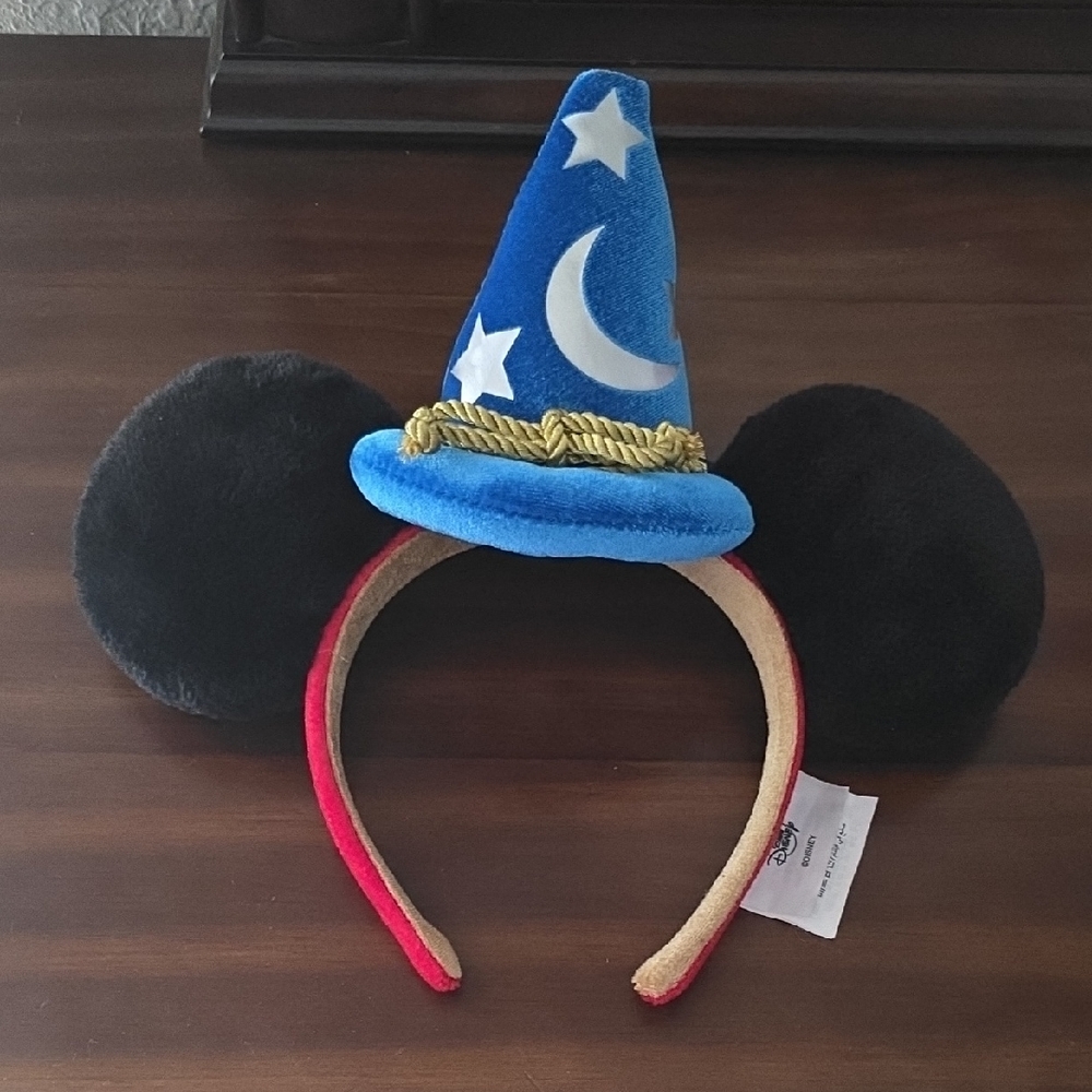 Magical Blue Wizard Headband with Ears by Disney
